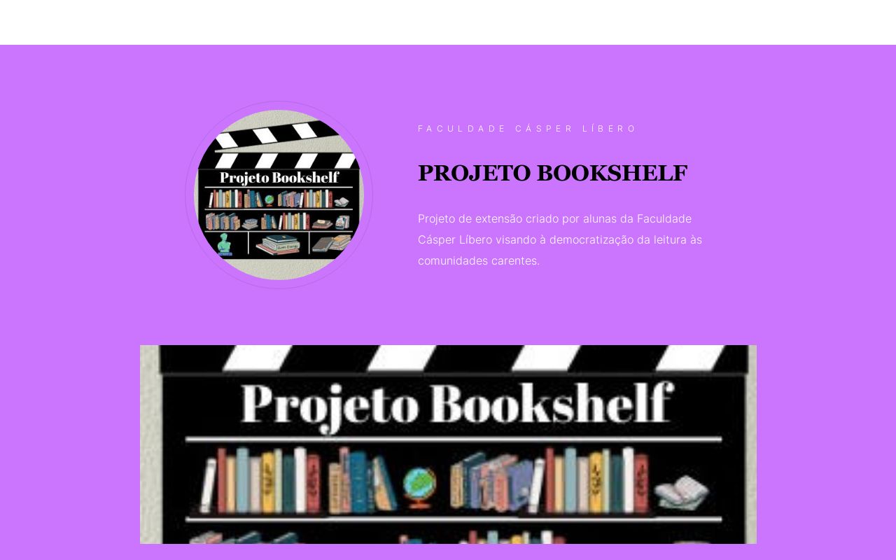 Projeto Bookshelf